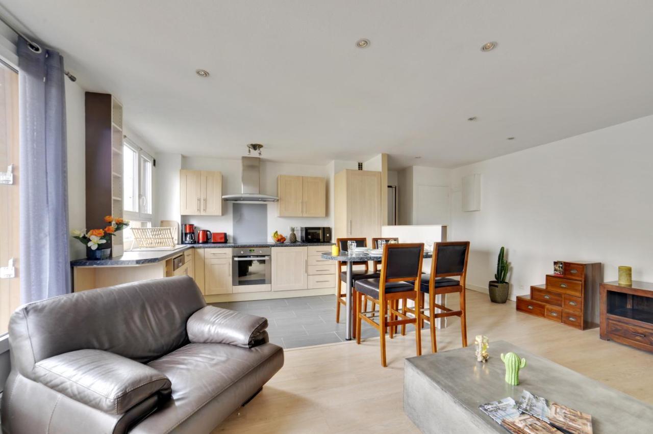 Chic Apart With Parking Appartement Saint-Denis  Buitenkant foto